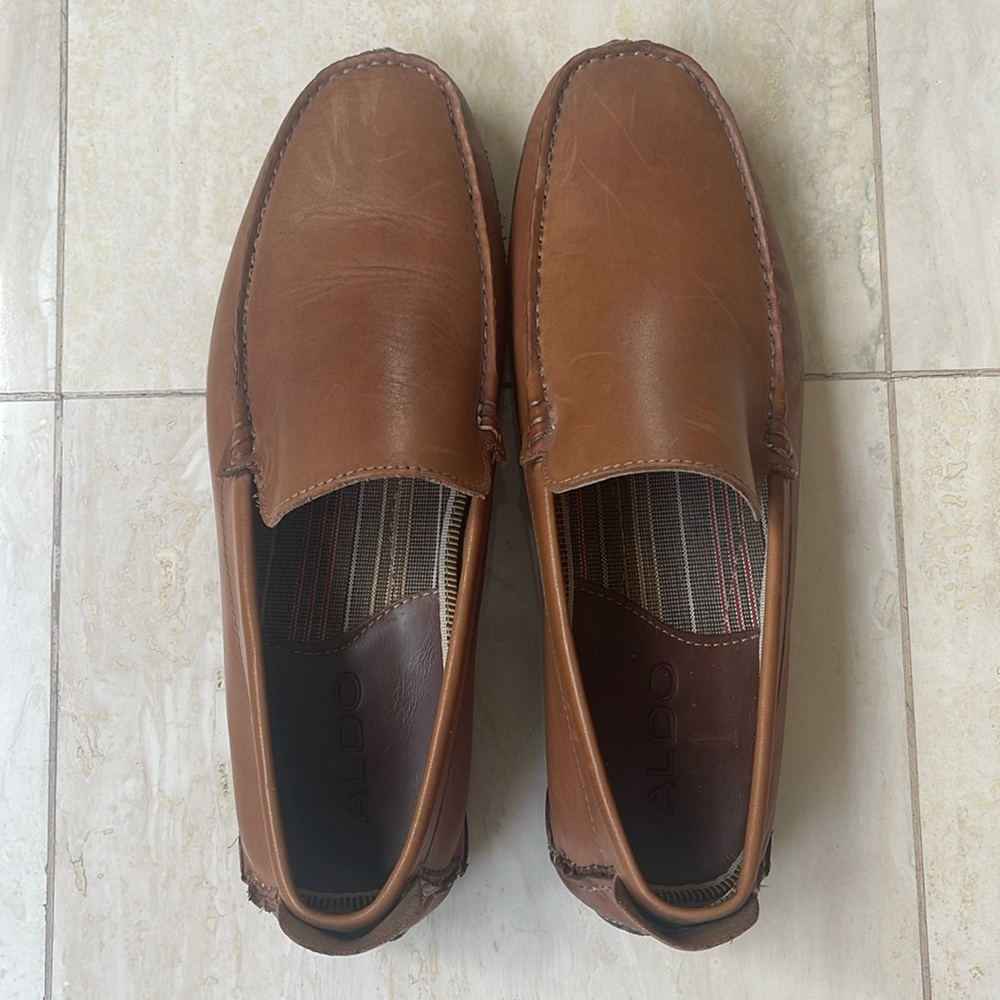 EUC Aldo Leather Loafers